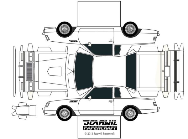 Buick GNX Papercraft