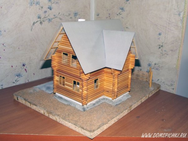 Макеты деревянных домов