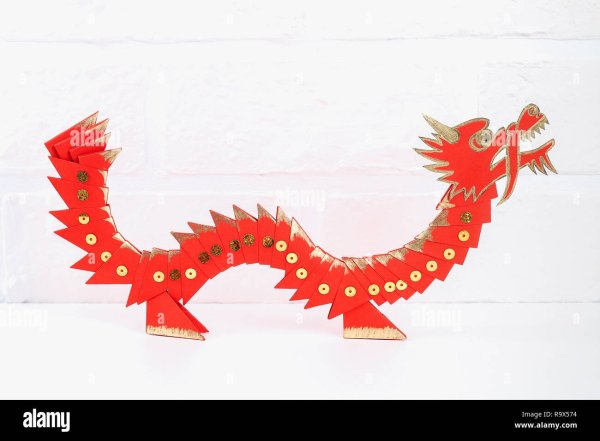 Китайский дракон поделка