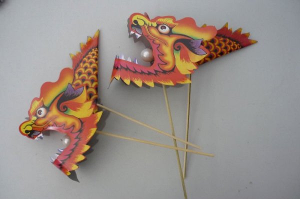 Китайский дракон поделка из бумаги