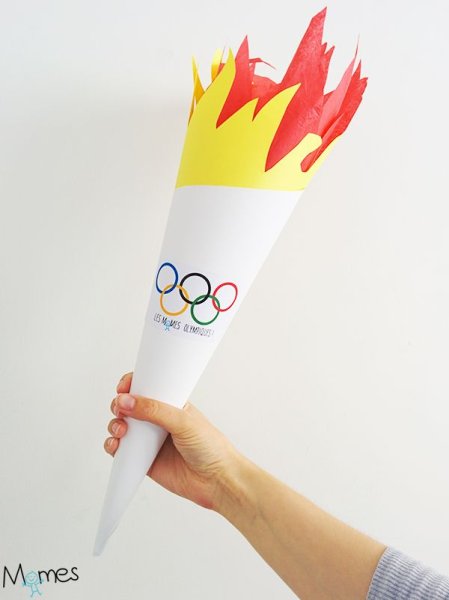 Поделка Олимпийский факел