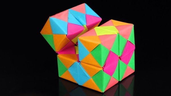Флексагон куб