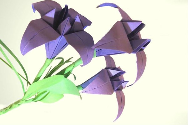 Ирис оригами