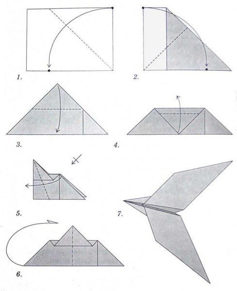 Как делать самолётики из бумаги а4