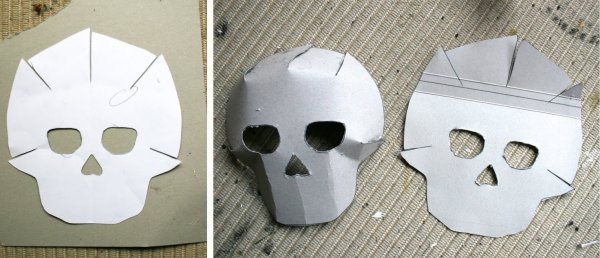 Крутые маски из картона