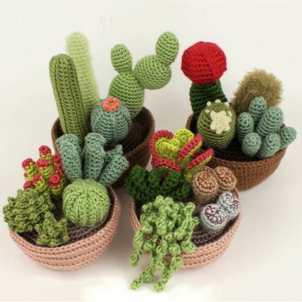 Cactus Crochet Amigurumi