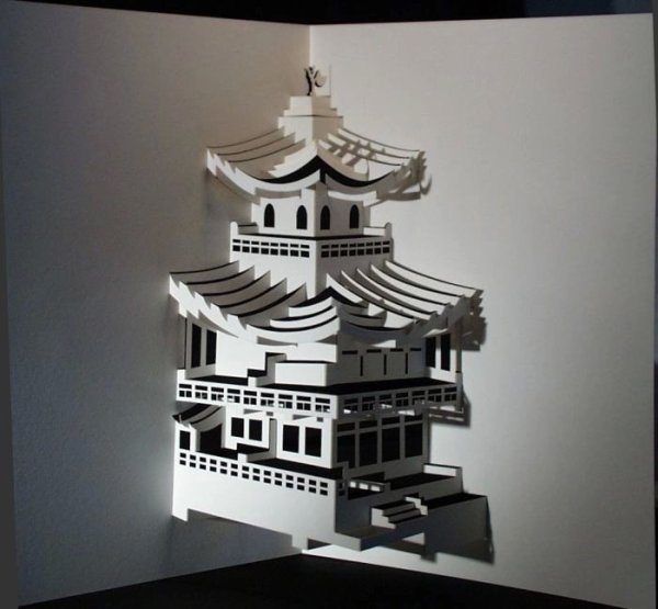 Киригами 3д архитектура