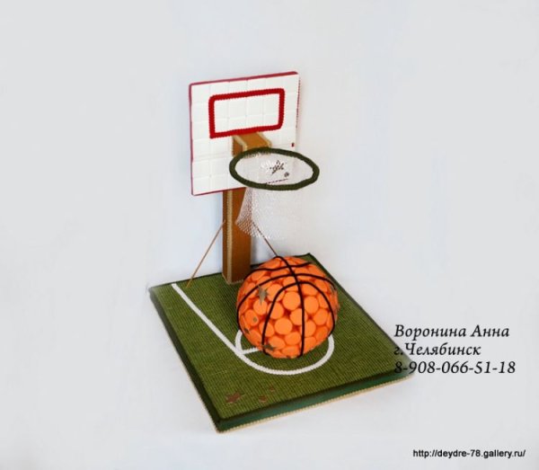 Сувенир "баскетбольный мяч"