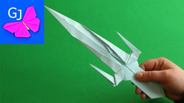 Крутые оригами из бумаги