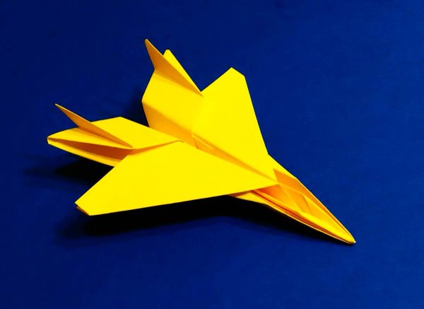 Оригами самолёт Аэроплан