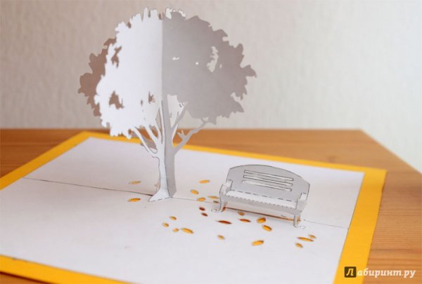 Бумажные деревья для макета