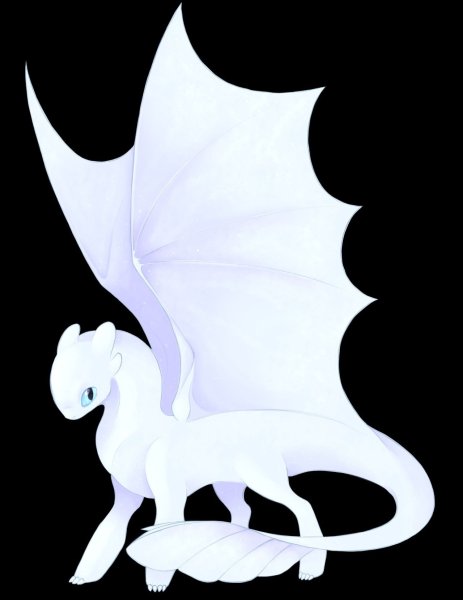 Белая фурия дракон