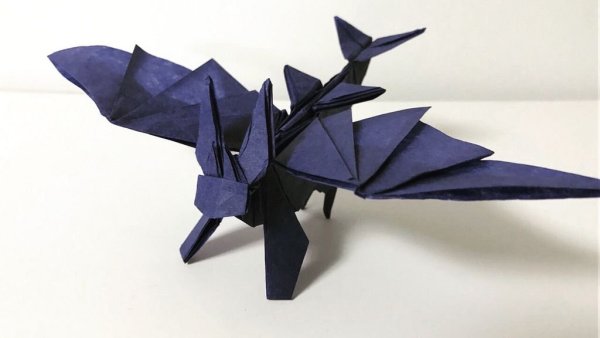 Оригами дракон