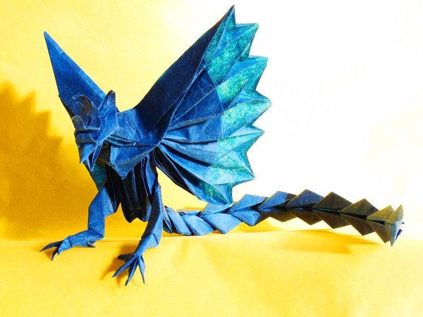 Модульное оригами Феникс