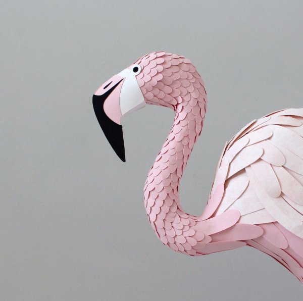 Фламинго из изолона