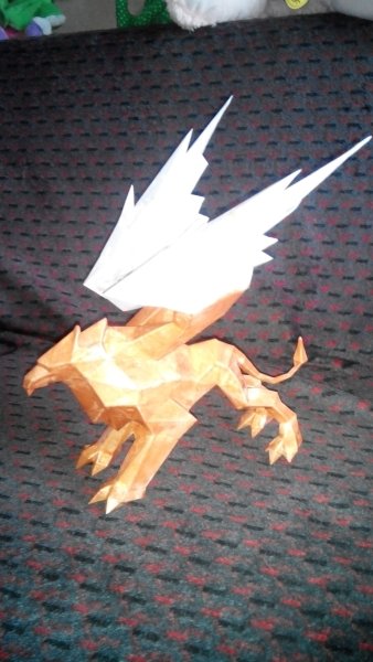 Оригами Грифон