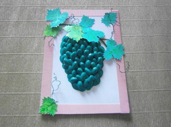 Поделки из бумаги гроздь винограда