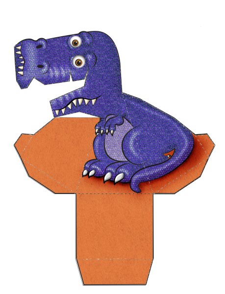 Бумажный динозавр