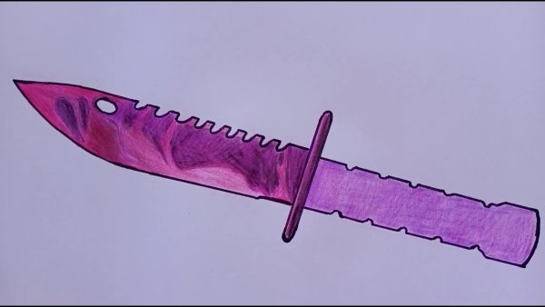 Нож м9 байонет стандофф