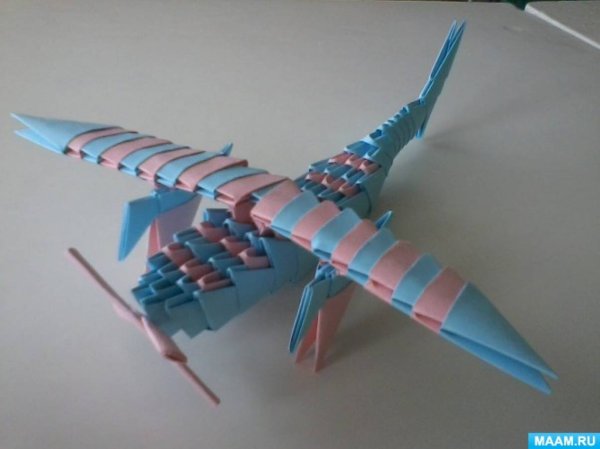 Самолёт Имодульное оригами