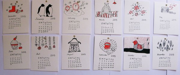 Как красиво оформить календарь