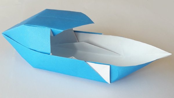 Оригами яхта