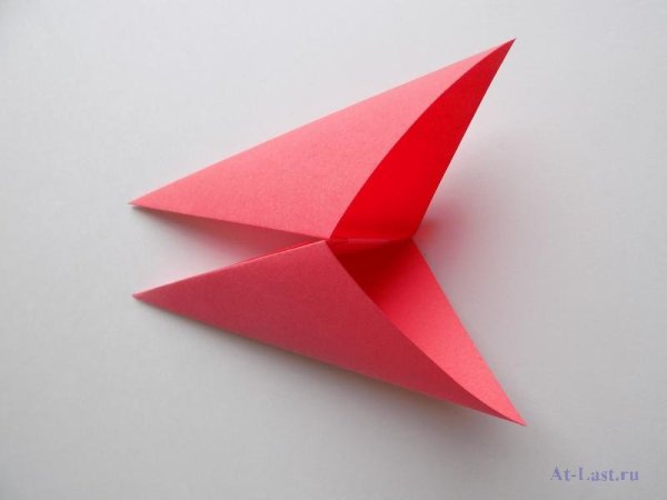 Клюв из оригами