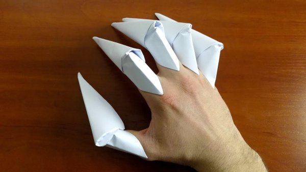 Оригами когти