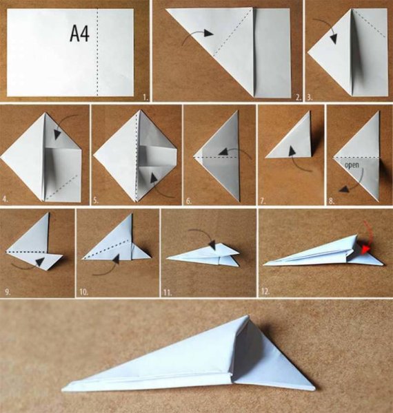 Как делать коготь из бумаги оригами