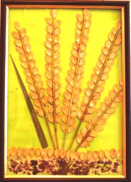 Поделки из бумаги колоски пшеницы