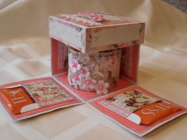 Скрапбукинг коробочки для подарков