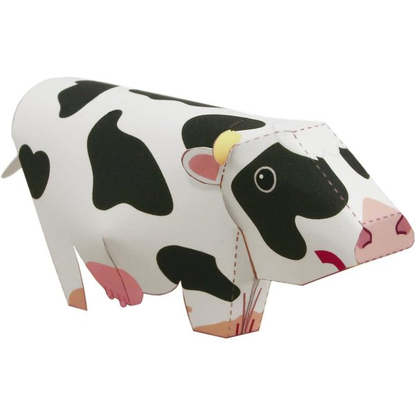 Papercraft корова