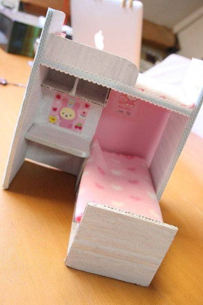 Мебель для кукол Барби из картона