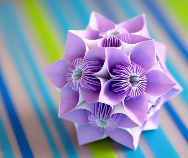 Цветок Kusudama