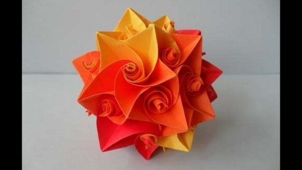 Оригами кусудама