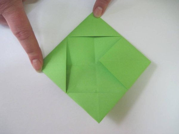 Оригами лягушка квакушка