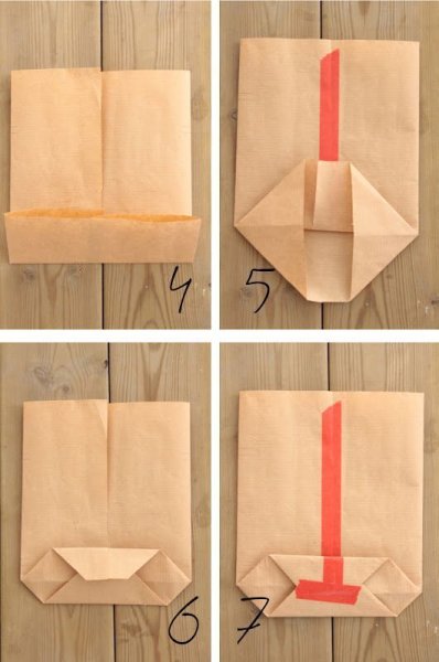 Упаковочный пакет из бумаги