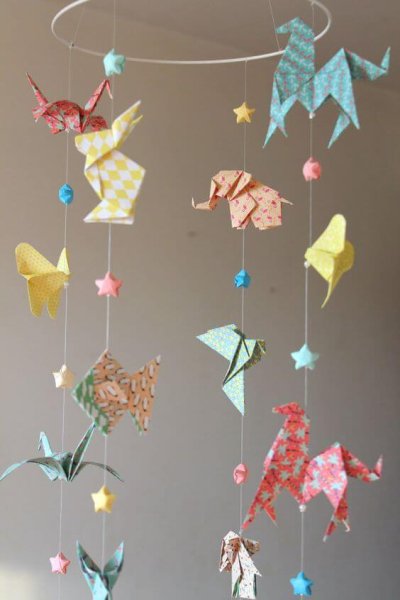 Оригами украшения