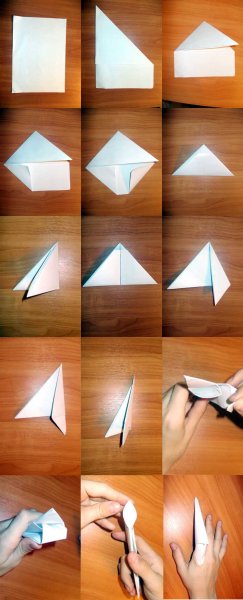 Оригами когти из бумаги а4 на пальцы
