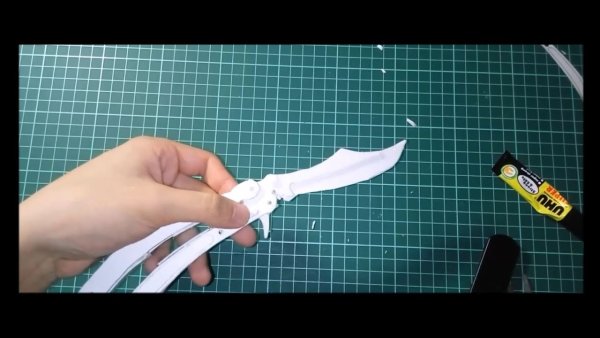 Ножик из бумаги