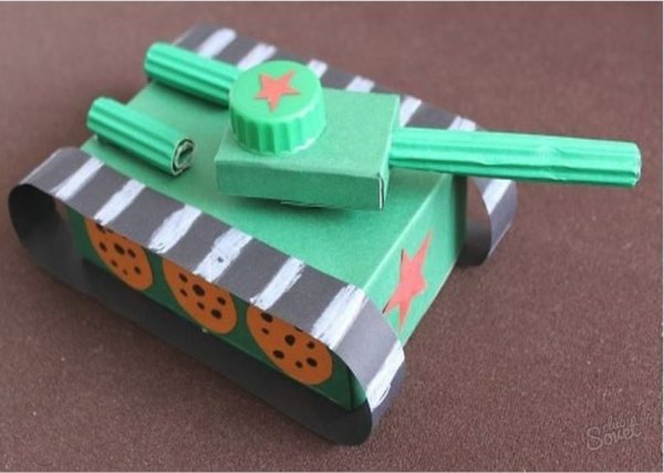 Макет танка для детей
