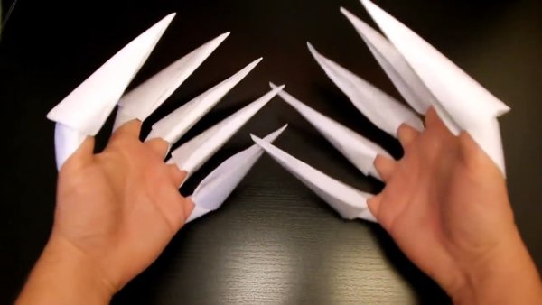 Ногти из бумаги