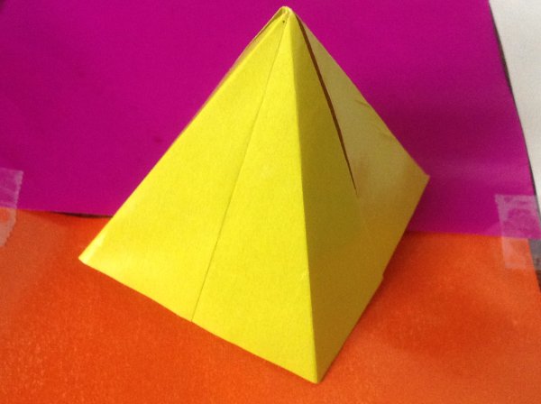Пирамида Хеопса оригами