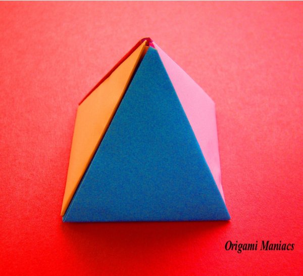 Оригами треугольник