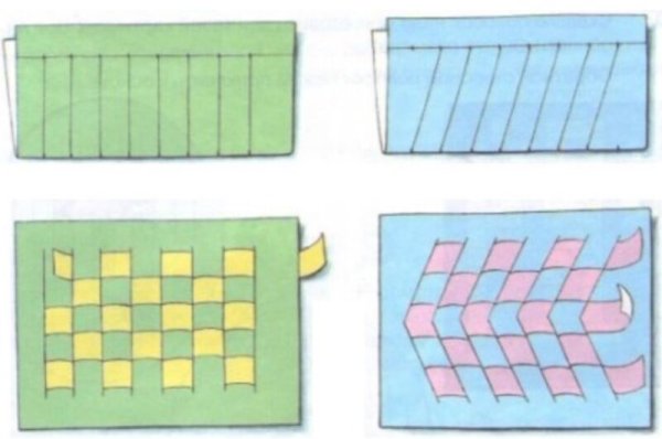 Плетение из полосок бумаги