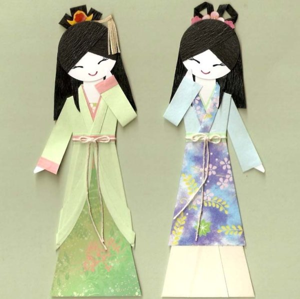 Китайские бумажные куклы
