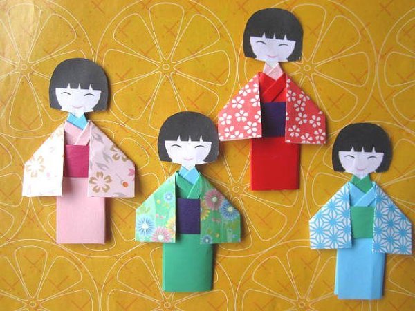 Японские поделки из бумаги для детей