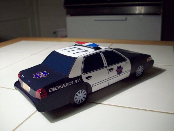 Ford Police Papercraft