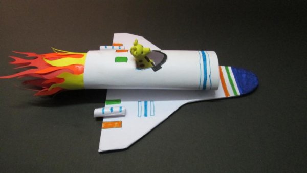 Макет ракеты для детского сада