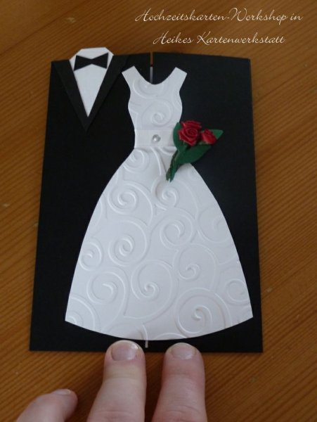 Поделка открытка на свадьбу